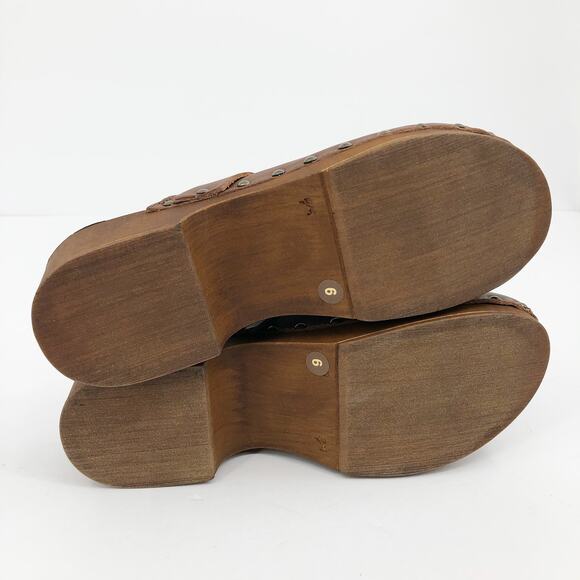 Seychelles Tan Leather Clogs - Picture 12 of 12